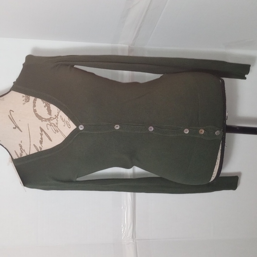 Jade and Ivory button-down cardigan sweater